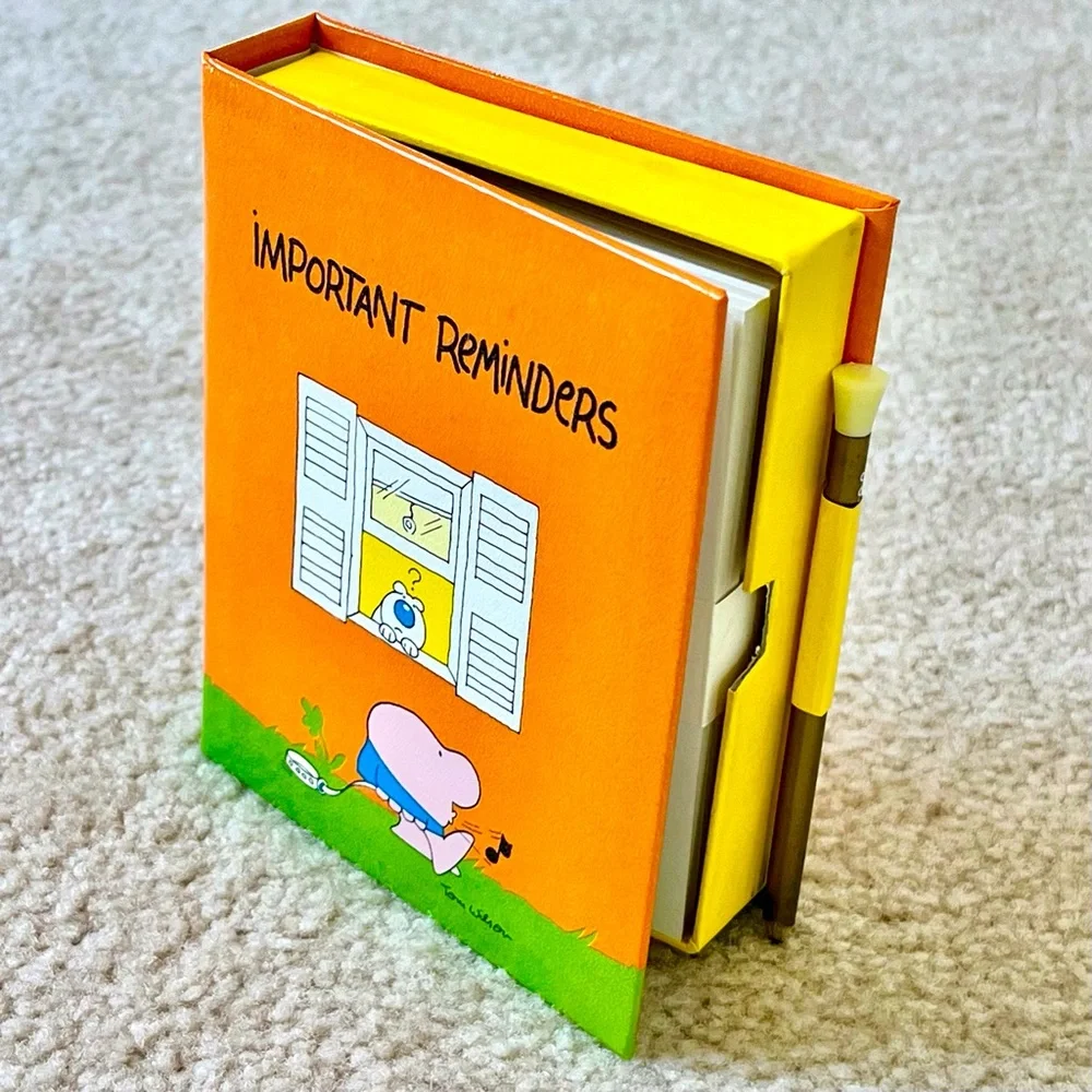 Vintage Ziggy Memo Pad with Pencil 1970s
